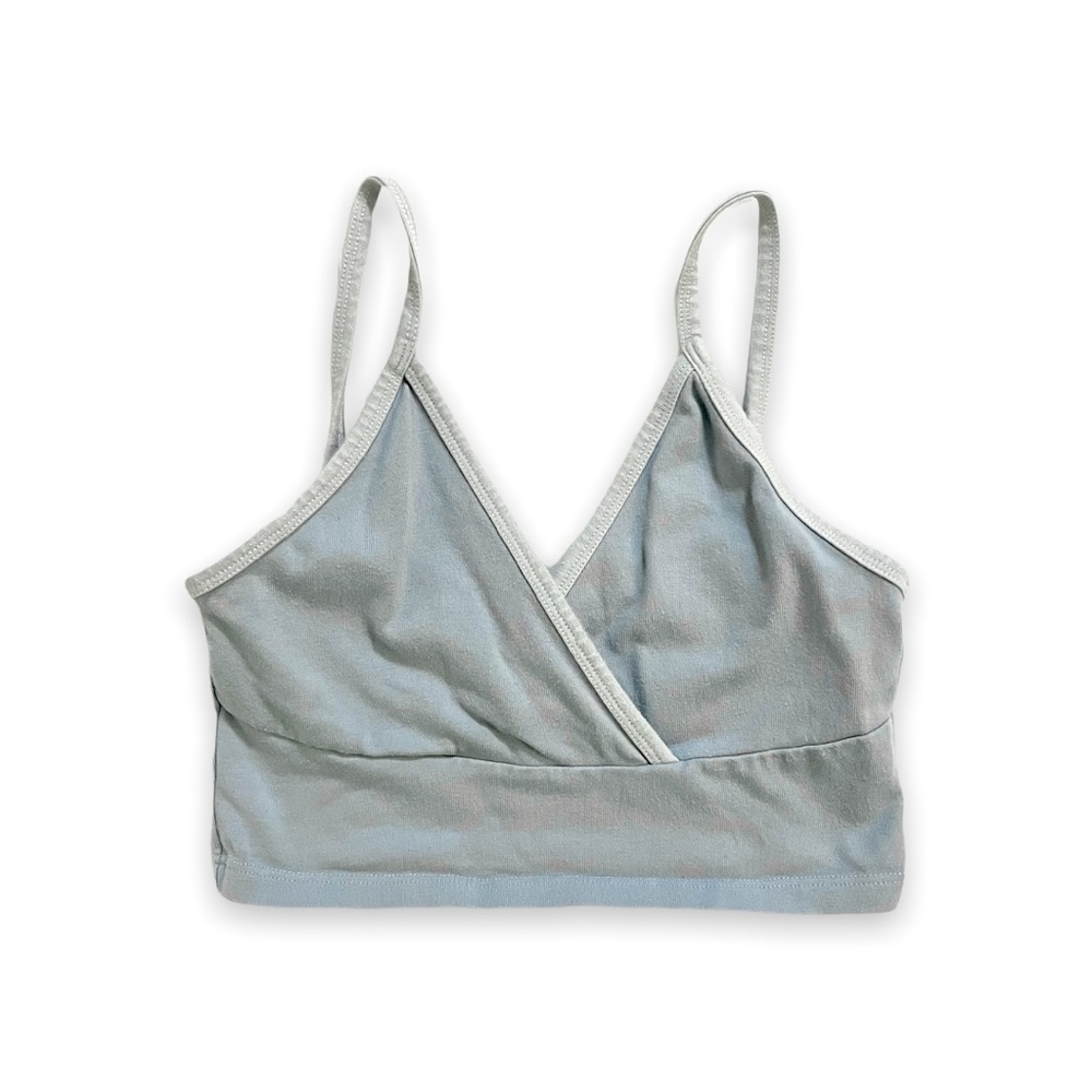 Brandy Melville Blue Lined Amara Tank